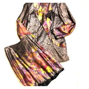 Jacket with matching skirt